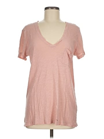 Madewell Whisper Cotton V-Neck Pocket Tee (view 1)