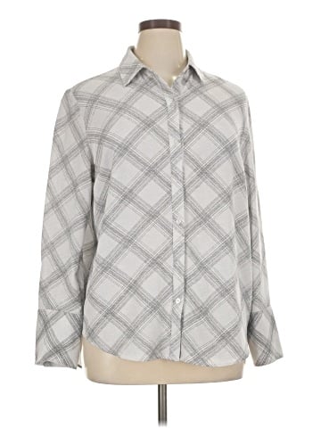 Jones New York Long Sleeve Blouse (view 1)