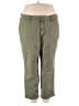 Torrid Solid Green Khakis Size 24 - photo 1
