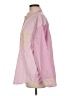 Lucy Paris Color Block Pink Long Sleeve Button-Down Shirt Size M - photo 5
