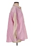 Lucy Paris Color Block Pink Long Sleeve Button-Down Shirt Size M - photo 4