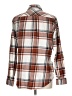 Weatherproof Plaid Brown Long Sleeve Button-Down Shirt Size L - photo 2