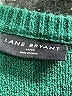 Lane Bryant Green Pullover Sweater Size 14 - 16 Plus - photo 7