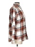 Weatherproof Plaid Brown Long Sleeve Button-Down Shirt Size L - photo 4
