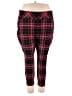 Studio by Torrid Plaid Red Casual Pants Size 4X Plus (4) - photo 1