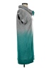 Pink Lotus Teal Poncho Size XS - photo 4