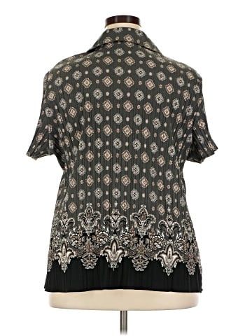 Apt. 9 Short Sleeve Blouse (view 2)