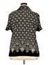 Apt. 9 Paisley Gray Short Sleeve Blouse Size 2X - photo 2
