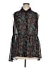 Torrid 100% Polyester Black Sleeveless Blouse Size 1X Plus (1) - photo 1