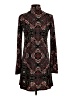 BCBGeneration Paisley Black Casual Dress Size S - photo 2