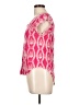Solitaire Pink Short Sleeve Blouse Size L - photo 5