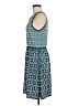 Max Studio Print Teal Casual Dress Size M - photo 5