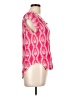 Solitaire Pink Short Sleeve Blouse Size L - photo 4