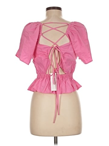 Ciao Lucia Short Sleeve Blouse (view 2)