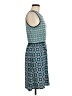 Max Studio Print Teal Casual Dress Size M - photo 4