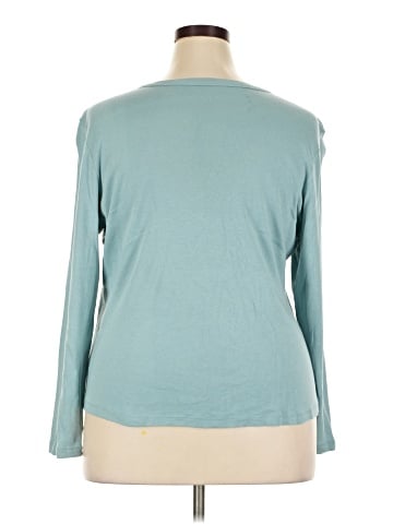 Charter Club Long Sleeve Henley (view 2)