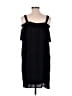 Ann Taylor LOFT 100% Polyester Black Cocktail Dress Size M - photo 2