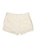 J.Crew Stripes Ivory Shorts Size M - photo 2