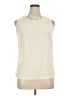 Venezia Ivory Sleeveless T-Shirt Size 14 - 16 Plus - photo 1