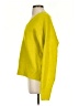 Zara Solid Yellow Pullover Sweater Size S - photo 5