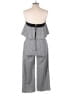 THML Houndstooth Gray Jumpsuit Size L - photo 2