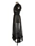 Elliatt 100% Polyester Polka Dots Black Cocktail Dress Size M - photo 5