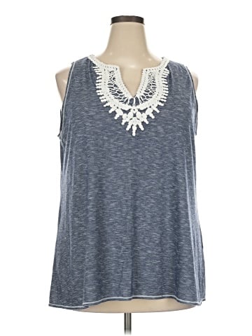 Max Studio Sleeveless Blouse (view 1)