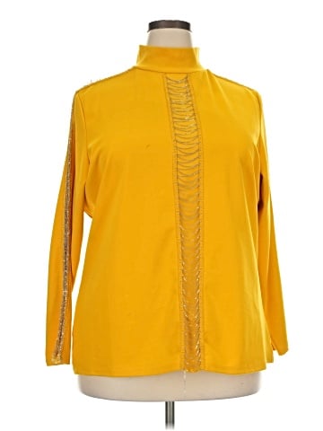 Ashley Stewart Long Sleeve Blouse (view 1)
