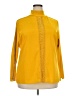 Ashley Stewart Yellow Long Sleeve Blouse Size 22 Plus - photo 1
