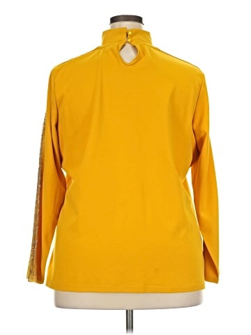 Ashley Stewart Long Sleeve Blouse (view 2)