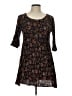 Forever 21 Paisley Black Casual Dress Size L - photo 1