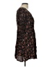 Forever 21 Paisley Black Casual Dress Size L - photo 4