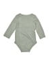 Nike Graphic Gray Long Sleeve Onesie 6-9 MO / 9 MO - photo 2
