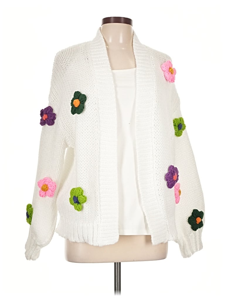 Pre-owned Bailey44 Cardigan Sweater In White