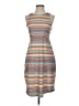 PrAna Stripes Gray Casual Dress Size S - photo 1