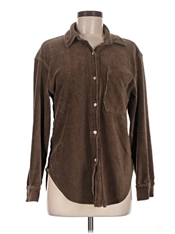 Sundry Long Sleeve Button-Down Shirt (view 1)