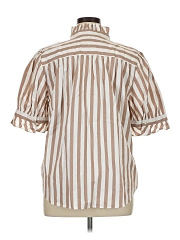 Ann Taylor 3/4 Sleeve Button-Down Shirt (view 2)