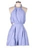 Do & Be Solid Blue Romper Size L - photo 1