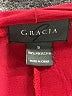Gracia 100% Polyester Burgundy Bodysuit Size S - photo 3