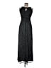 En Focus Studio 100% Polyester Black Gray Cocktail Dress Size 6 - photo 1