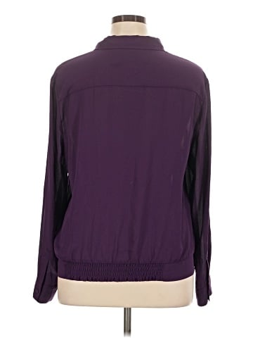 New York & Company Long Sleeve Blouse (view 2)