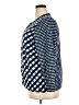 Lands' End Checkered-gingham Blue Long Sleeve Blouse Size 2X - photo 5