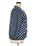 Lands' End Checkered-gingham Blue Long Sleeve Blouse Size 2X - photo 4