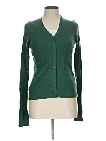 Madewell Merino Wool-Silk Blend Cardigan Sweater (view 1)
