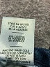 Just Black Hearts Blue Jeans Size 24 waist - photo 5