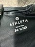 Athleta Solid Black One Piece Swimsuit Size 36D/DD - photo 3