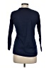 Isotoner 100% Polyester Blue Long Sleeve Polo Size M - photo 2