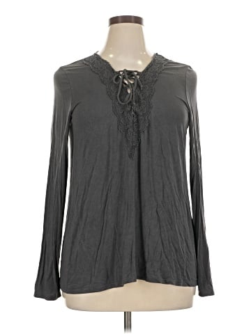American Eagle Outfitters Long Sleeve Blouse (view 1)