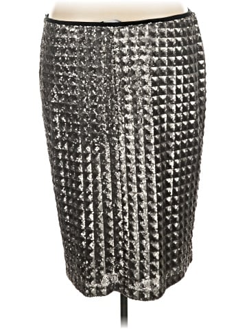 ELOQUII Faux Leather Skirt (view 2)