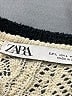Zara Ivory Sleeveless Blouse Size L - photo 7